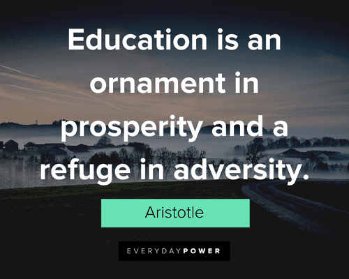 Prosperity Quotes about education