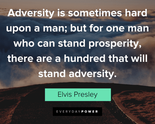 Prosperity Quotes about standing adversity