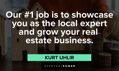 Real estate business quotes