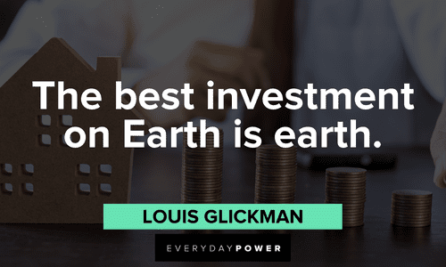 Real estate quotes about earth
