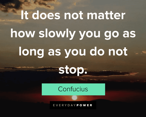 Rejection Quotes about slow progress