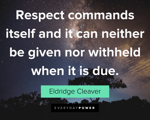 Respect Quotes about commands