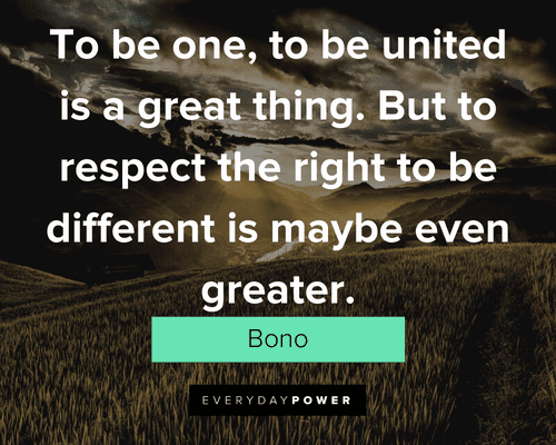 Respect Quotes about being different