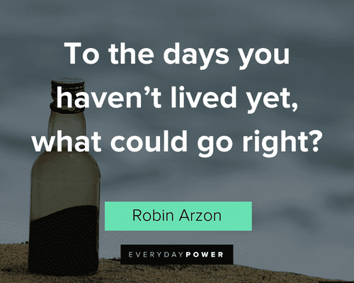 Robin Arzon Quotes About Future