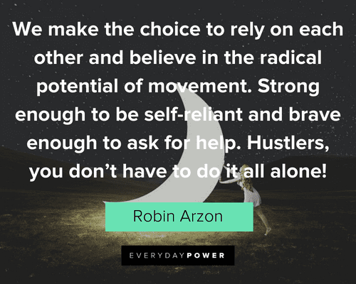 Robin Arzon Quotes About Doing It Together