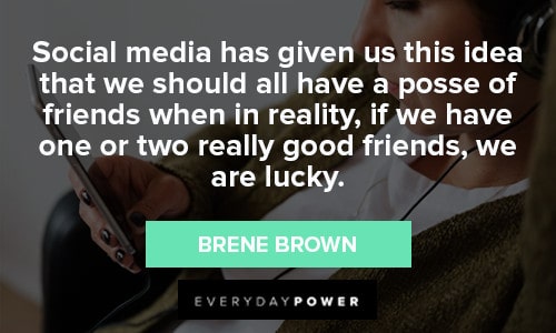 Social Media Quotes About Friends