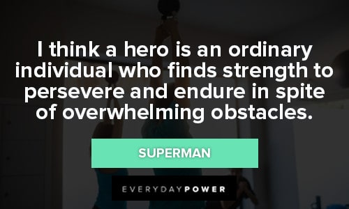 Superman Superhero Quotes