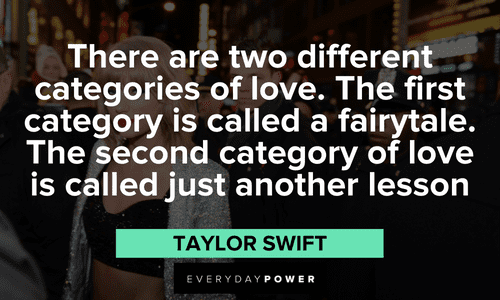 Taylor Swift Quotes on love