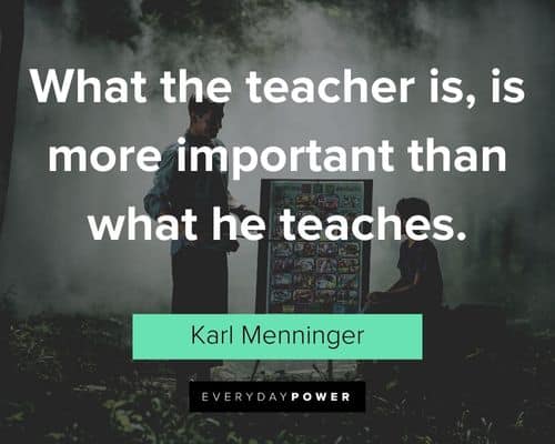 Teacher Appreciation Quotes about course subjects