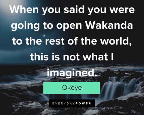 Avengers Quotes about Wakanda