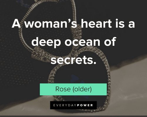 Titanic Quotes about woman's heart