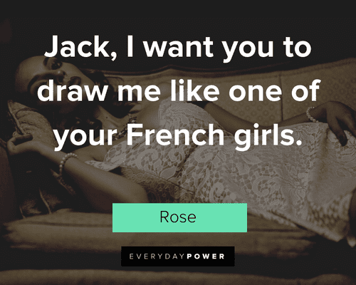 jack and rose titanic quotes