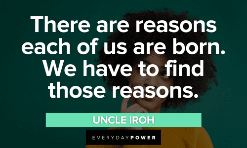 Uncle Iroh quotes and sayings about life