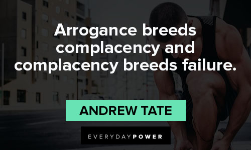 Motivational Andrew Tate quotes 