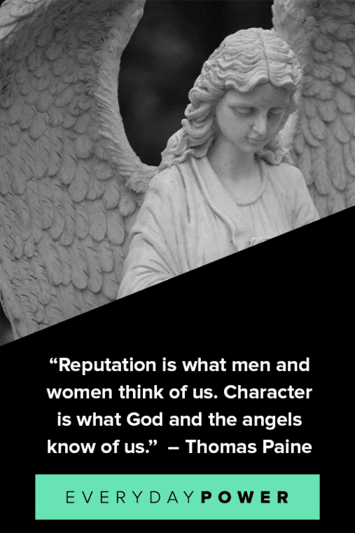 Angel quotes about Reputation