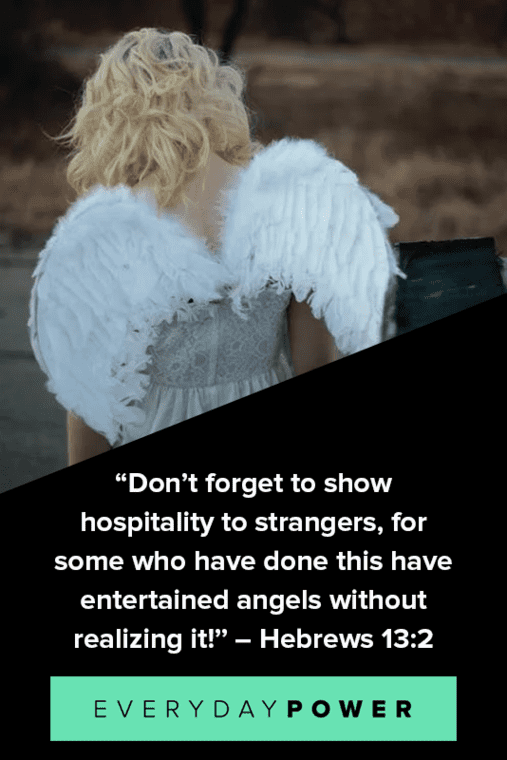 Angel quotes about Hospitality