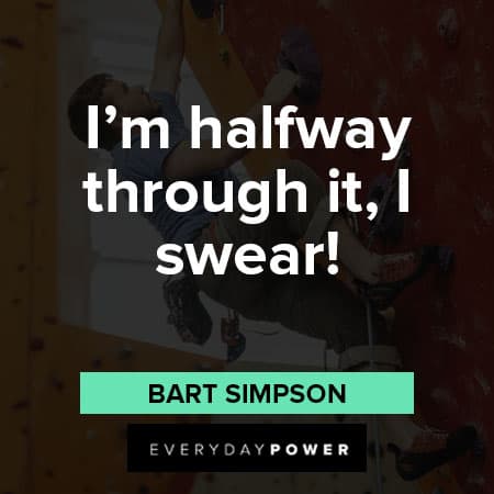 Bart Simpson quotes about swear
