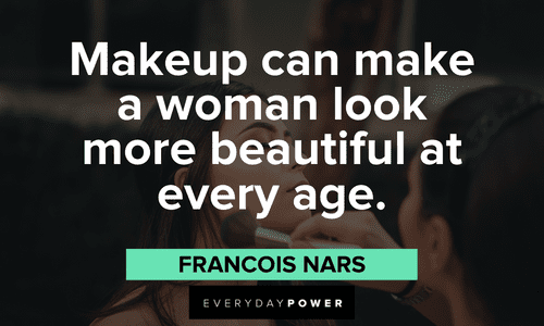 Makeup quotes about women