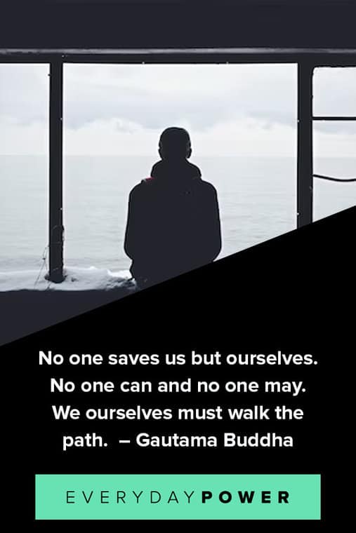 Being Alone Quotes About Being Saved