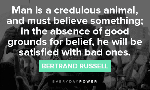 Bertrand Russell Quotes About Beliefs