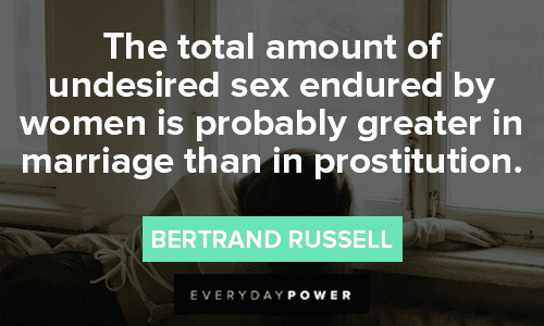 Bertrand Russell Quotes About Prostitution