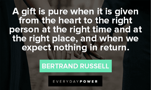 Bertrand Russell Quotes About Gifts