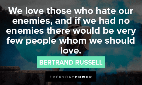 Bertrand Russell Quotes About Those We Love