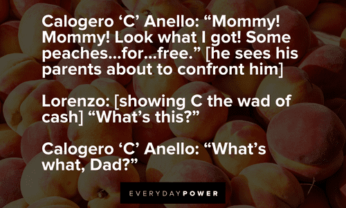 A Bronx Tale movie quotes from memorable conversations within the show