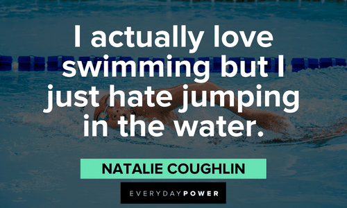 love swimming quotes
