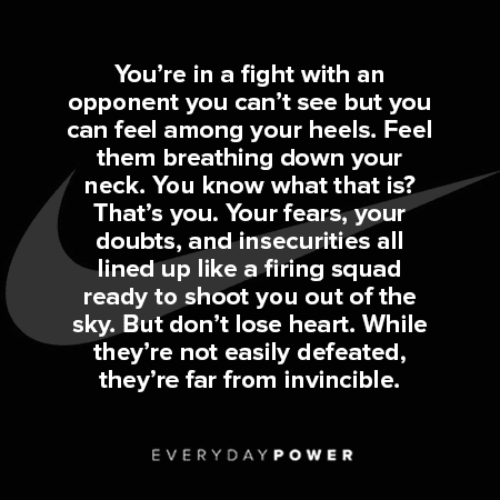 Nike shop inspirational quotes