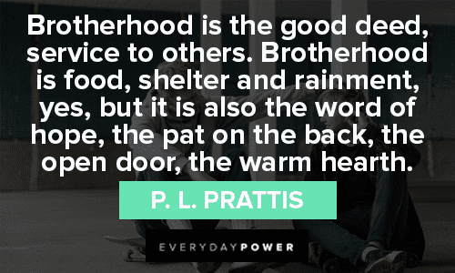  Brotherhood Quotes About Hope