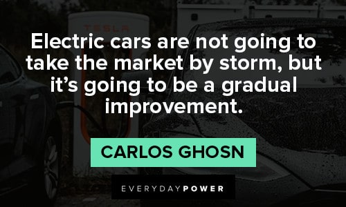 car quotes about electric