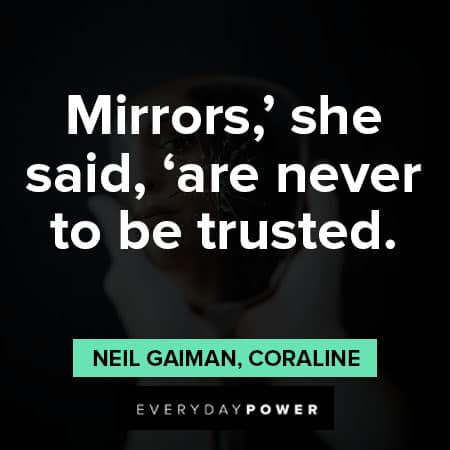 Coraline quotes about mirrors