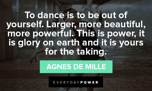 Powerful Dance Quotes
