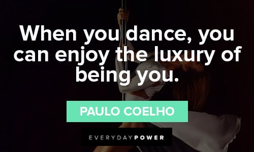 dance quotes about being yourself
