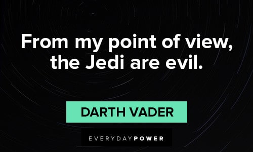 Darth Vader Quotes About Jedi