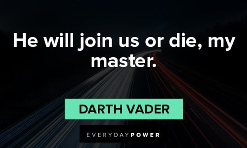 Darth Vader Quotes About Death