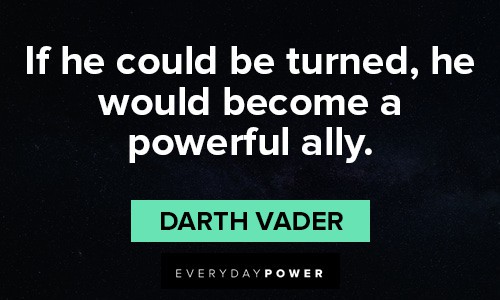 Darth Vader Quotes About Allies
