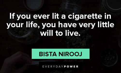 Drug Quotes about the will to live