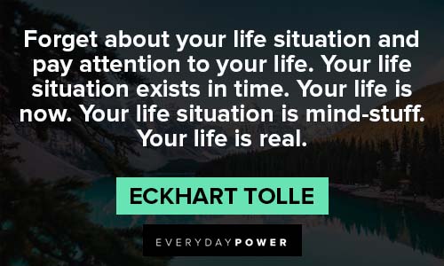 65 Eckhart Tolle Quotes About Love, Relationships & Life