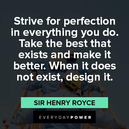 engineering quotes about perfection