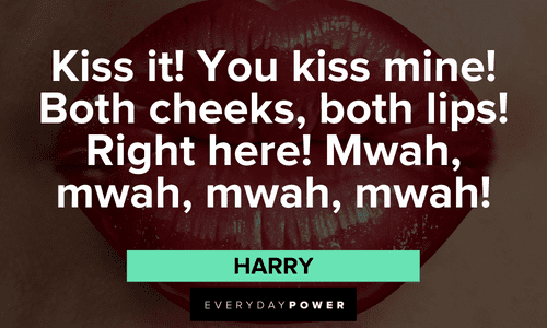 Dumb and Dumber quotes about kissing