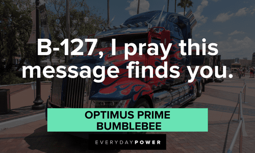 short Optimus Prime quotes