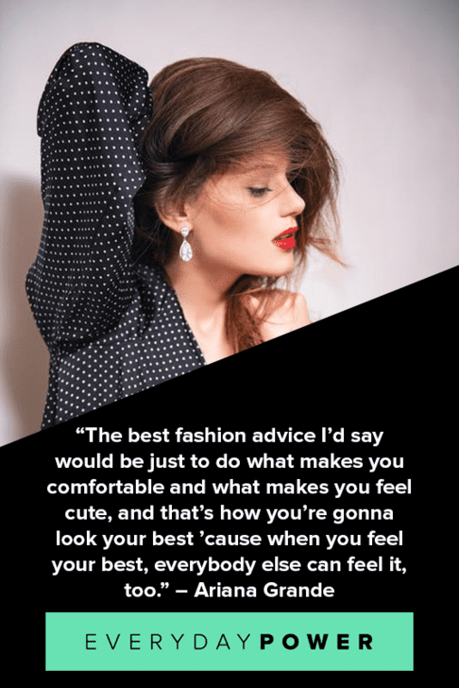 Fashion Quotes And Advice