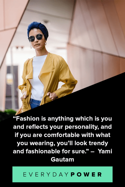 Fashion Quotes About Personality