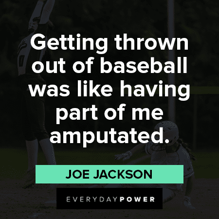 Field of Dreams SHOELESS JOE JACKSON Quote Poster 