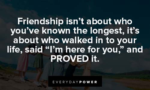 friendship quotes about life