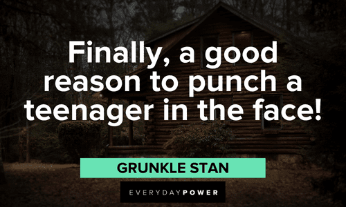 memorable Gravity Falls quotes