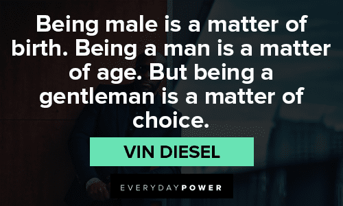 Gentleman Quotes about choice