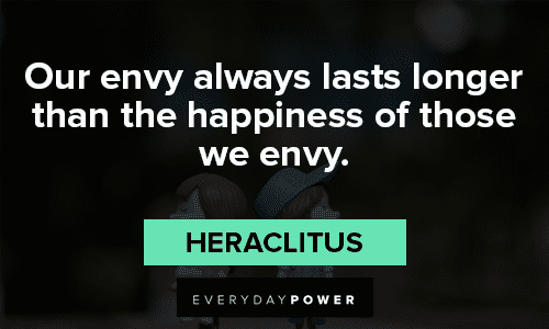 Happiness Quotes about Envy